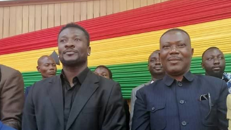 Asamoah Gyan opens up on becoming NPP MP for Weija-Gbawe