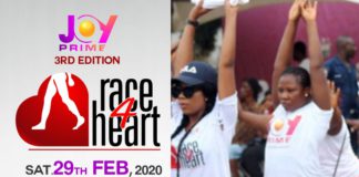 Joy Prime organizes Race4Heart