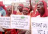 ayensu starch factory workers demo