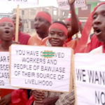 ayensu starch factory workers demo