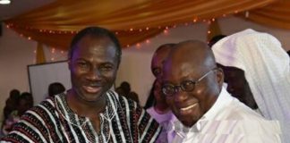 Prophet Badu Kobi and President Akufo-Addo