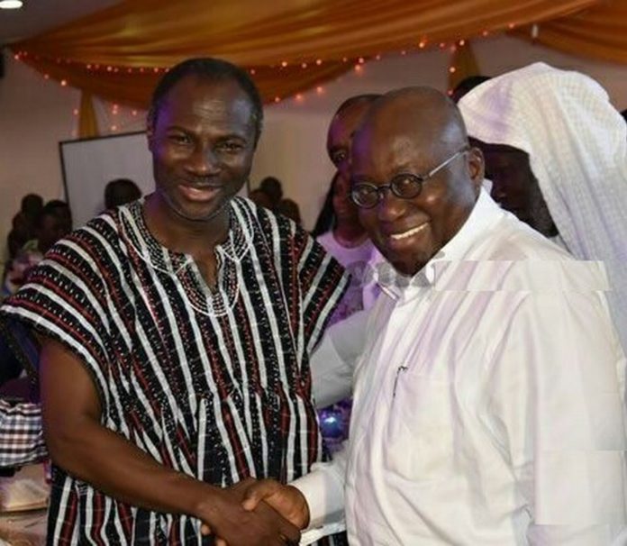 Prophet Badu Kobi and President Akufo-Addo