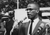 American civil rights leader Malcolm X was assassinated in 1965.
