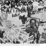 Workers jubilate after Kwame Nkrumah overthrow