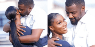 John Dumelo and his wife, Miss Gee