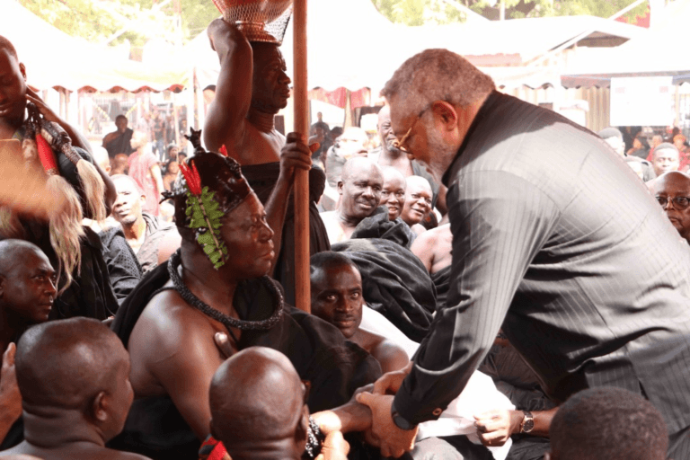 Rawlings: Otumfuo’s message in book of condolence