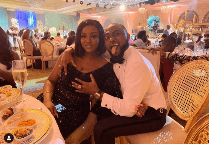 Photo: Davido and Chioma in Dubai ahead of his brother's wedding