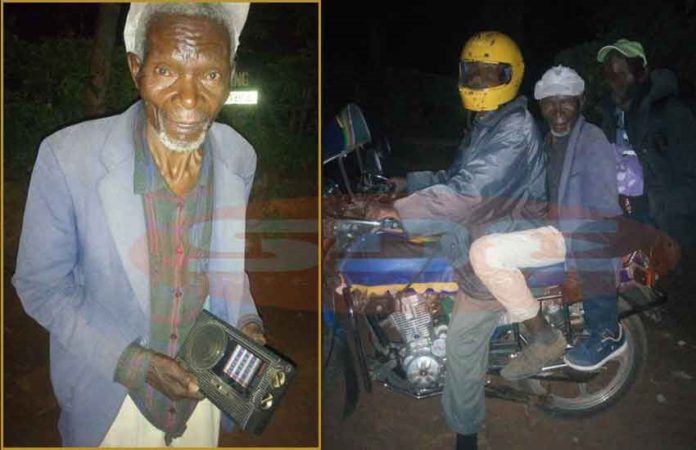 Edward Mwangi, 78, left Gikandu village after he picked a quarrel with his wife [Photo: Boniface Gikandi]