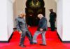Coronavirus: Tanzania's president prefers foot greeting