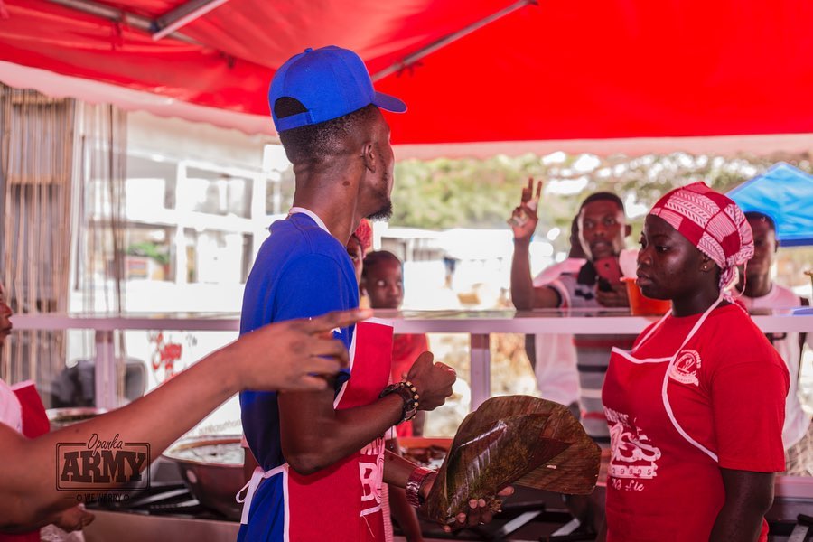 Opanka serves free food on Independence Day