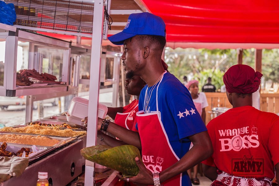 Opanka serves free food on Independence Day