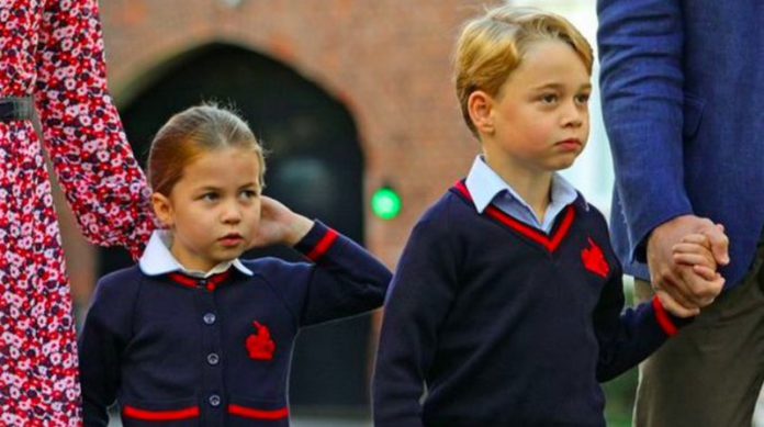 Prince George and Princess Charlotte Prince George and Princess Charlotte