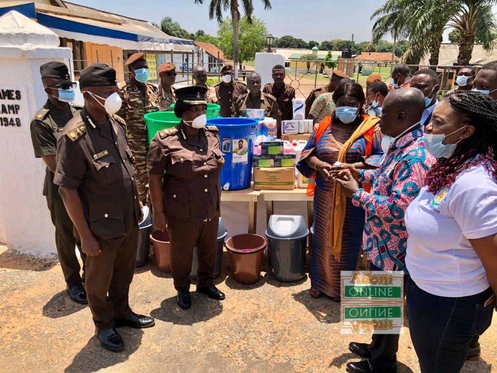 Ayawaso Municipal Assembly donates items to James Camp Prison