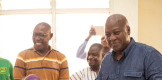 Mahama at Bolga SpeakOut