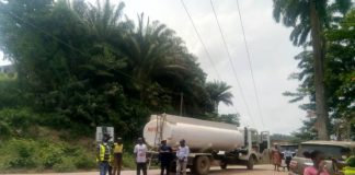 Portions of the Prestea-Himan township roads