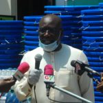 Meridian Group donates GH₵400k worth of sanitary items to Transport Ministry to help fight COVID-19
