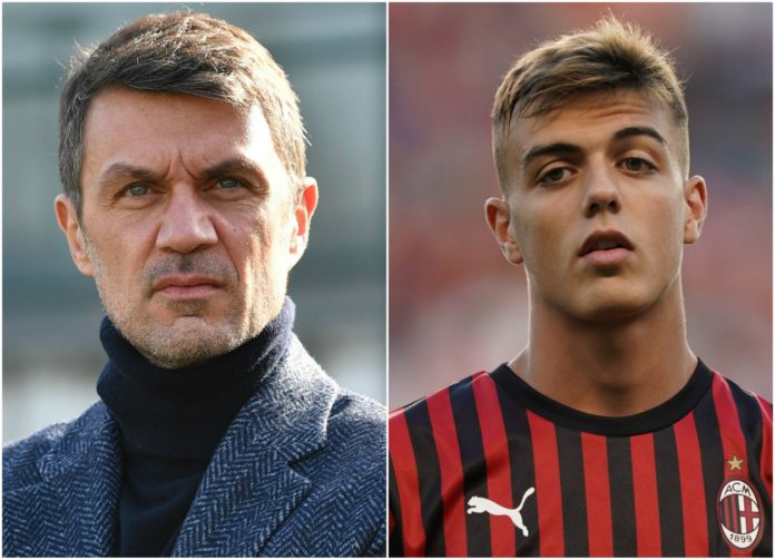 paolo maldini fils - daniel maldini adriana fossa