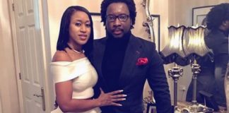 Sonnie Badu and wife