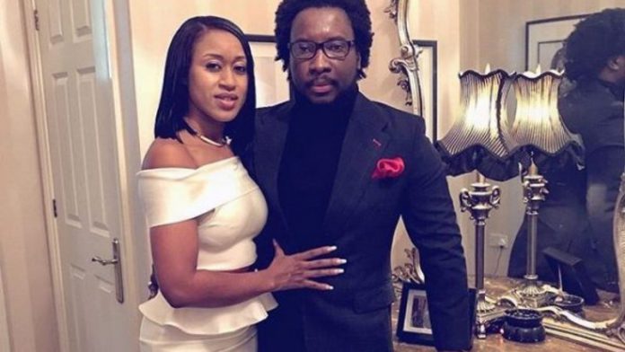 Sonnie Badu and wife