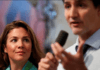 Canadian Prime Minister Justin Trudeau will isolate himself for 14 days after his wife, Sophie Grégoire Trudeau, tested positive for coronavirus.