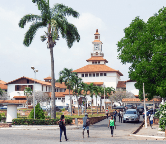 University of Ghana campus, Legon