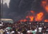 Gas explosion in Lagos leaves at least 15 people dead and around 50 buildings destroyed, Nigerian authorities said