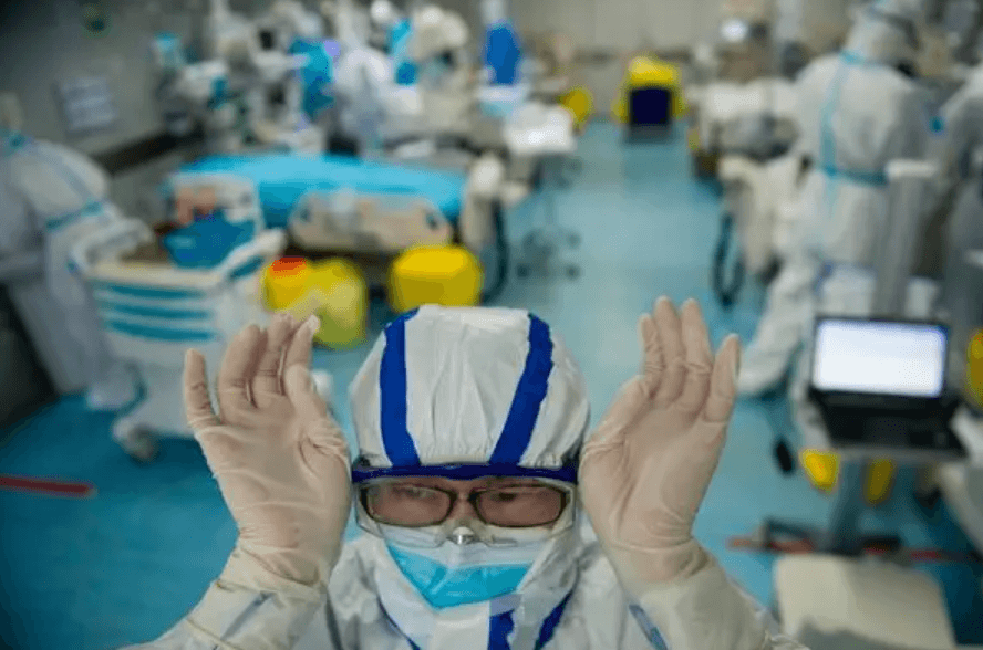 An intensive care unit treating coronavirus patients in a hospital in Wuhan, China, the virus’s epicenter.Credit...Agence France-Presse — Getty Images