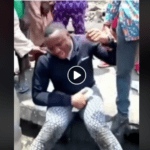 Nigeria explosion victim cries bitterly as he questions God