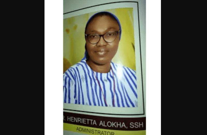 Nigeria gas explosion: Among the victims who died in the explosion is Rev. Sr. named Henrietta Alokha SSH
