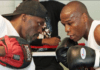 Roger Mayweather (left) was nicknamed 'The Black Mamba' during his in-ring career