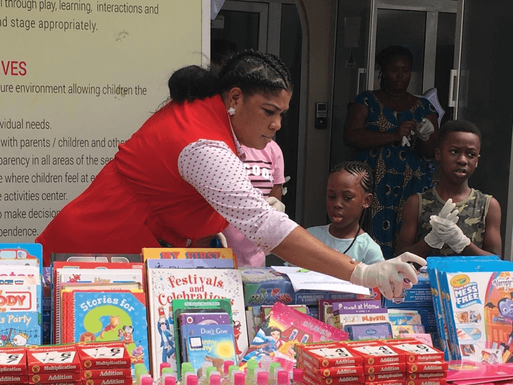 Mulan Activity Centre supplies hand sanitisers, others to children at Adjiriganor
