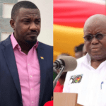 File Photo: L-R: John Dumelo and President Akufo-Addo