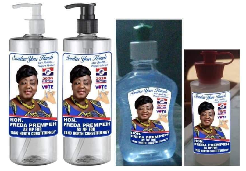 Parliamentary aspirant for Tano North, Freda Prempeh