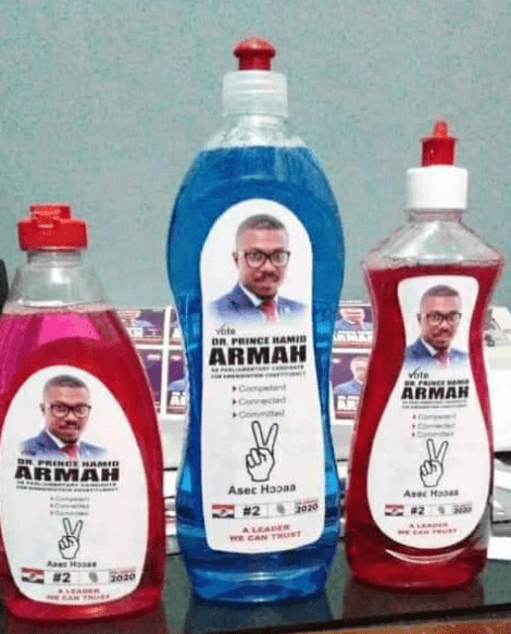 Dr Prince Hamid Armah contesting in the Kwesiminstim constituency.
