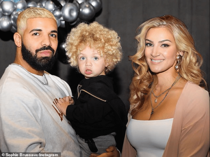 Drake's baby mama shares more family photos with 2-year-old son Adonis