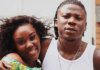 Stonebwoy and his wife, Dr Louisa