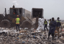 The destruction comes after four containers of infected gizzard were reportedly imported into Ghana between December 2018 and February, 2019