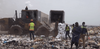 The destruction comes after four containers of infected gizzard were reportedly imported into Ghana between December 2018 and February, 2019