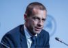 Uefa president Aleksander Ceferin says it would be better to play behind closed doors than not at all