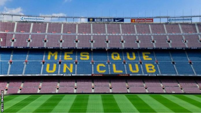 Barcelona have played at the Nou Camp since 1957