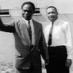 MLK and Kwame Nkrumah struck a friendship after the former was a guest of Nkrumah for independence