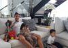 Ronaldo and his kids