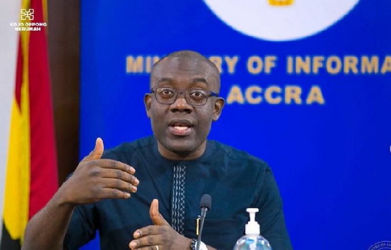 Information Minister, Kojo Oppong Nkrumah