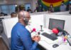 bawumia at covid centre