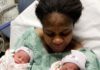 40 year old gives birth to twins