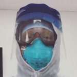 Doctor wearing protective mask finds sweet way to reassure coronavirus patients coronavirus