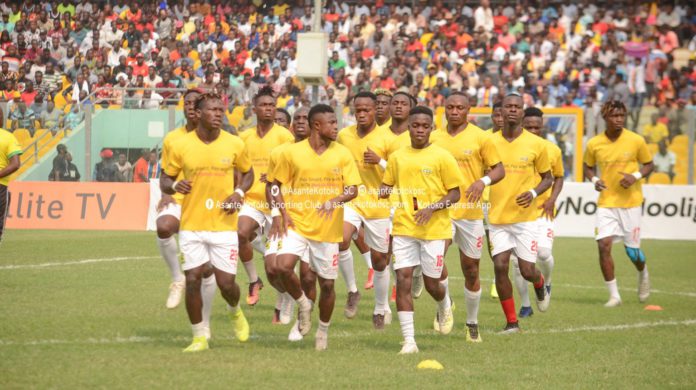 Asante Kotoko players