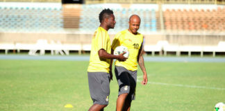 Andre Ayew and Asamoah Gyan