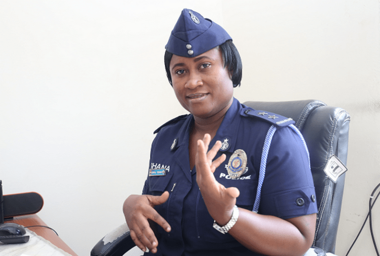 Superintendent Effia Tenge gets top position
