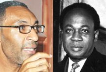 Sekou Nkrumah and father Kwame Nkrumah